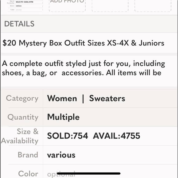 $20 Mystery Box Outfit Sizes XS-4X & Juniors - Picture 15 of 15